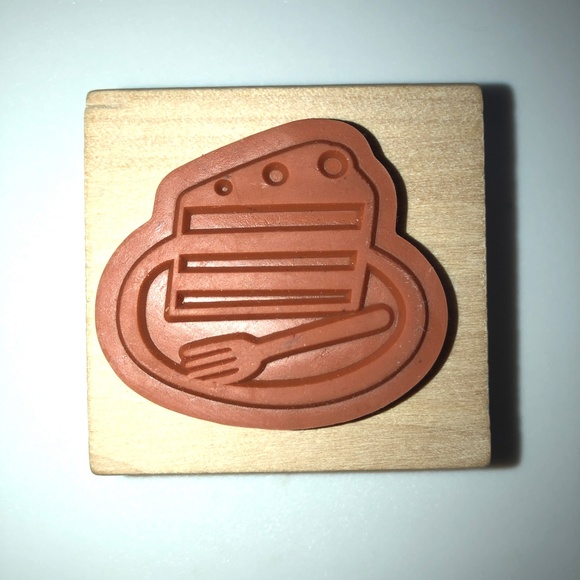 STUDIO 18 Birthday Cake Rubber Stamp Set of 2 RARE, NEW! - Picture 11 of 16